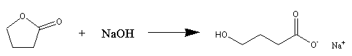 Chemical_Reaction:_GBL_+_NaOH_to_GHB